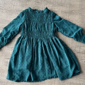 Mayoral Teal Formal Kids Dress